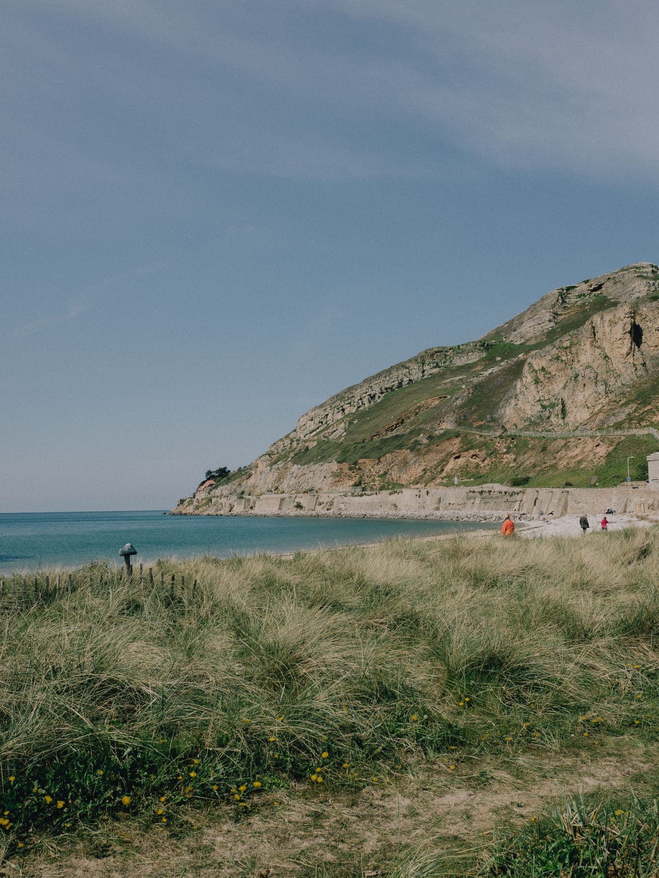 The coast at Llandudno’s West Shore in North Wales.